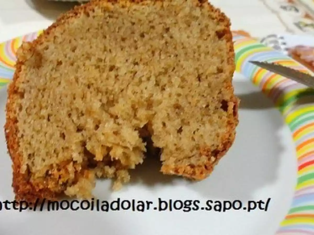 Bolo Rápido de Coco e Chocolate