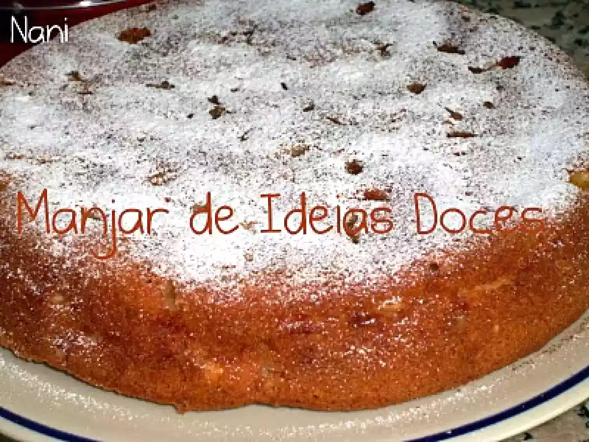Bolo Rápido de Maçã