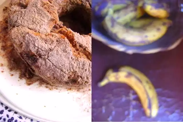Bolo rústico de banana