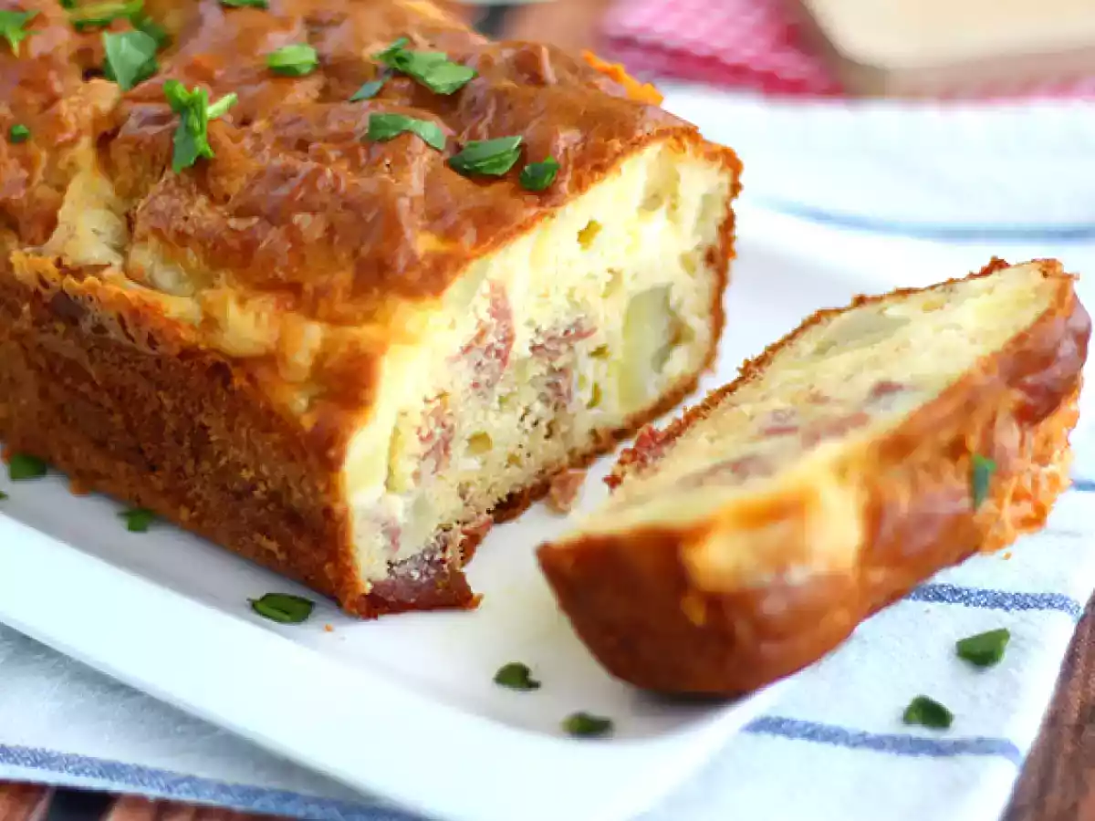 Bolo Salgado, Bolo com queijo Raclette - foto 3