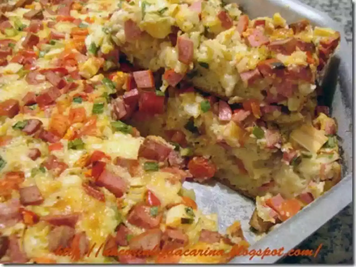 Bolo Salgado de Salsicha