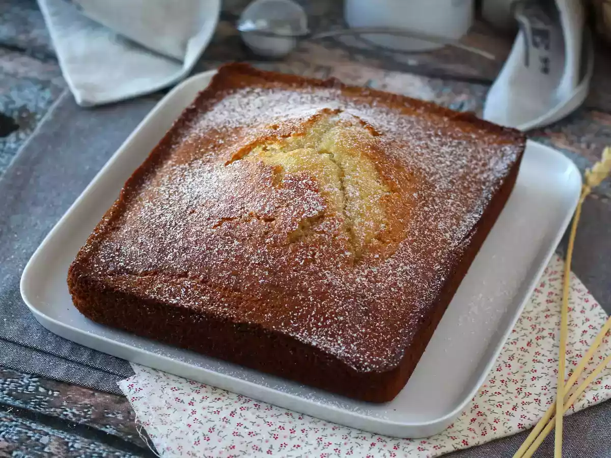 Bolo simples e fofinho com poucos ingredientes: perfeito para o café - foto 4