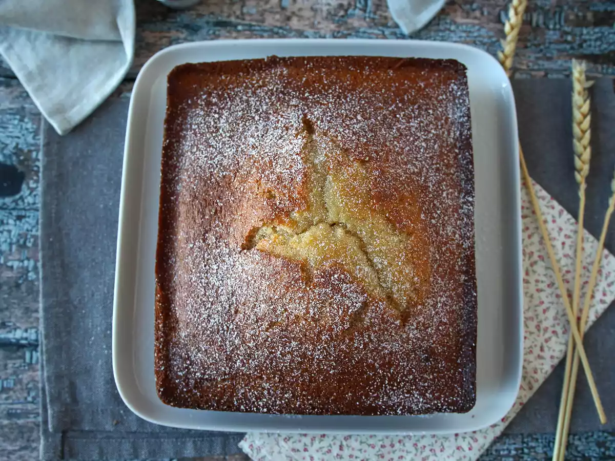 Bolo simples e fofinho com poucos ingredientes: perfeito para o café - foto 8