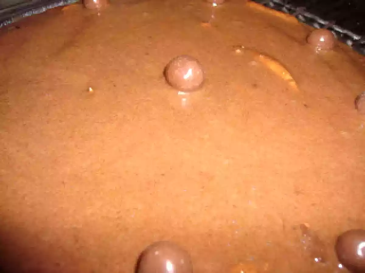 Bolo-suspiro de chocolate