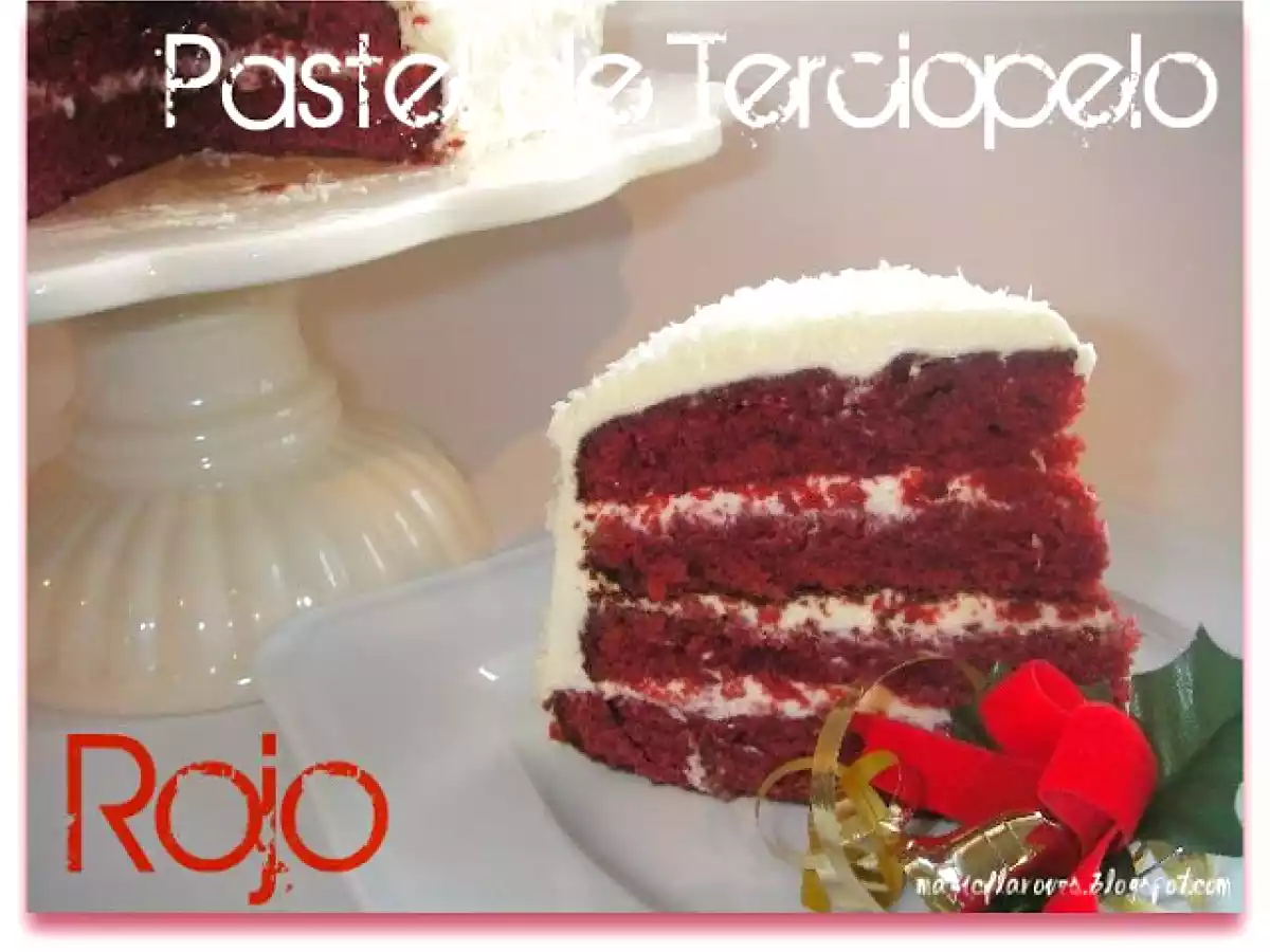 Bolo vermelho veludo - foto 3