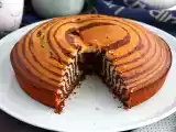 Bolo Zebra, o bolo mármore exótico, foto 3