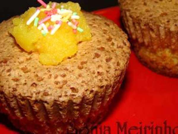 Bolo/Queques de Laranja com Farinha Custard