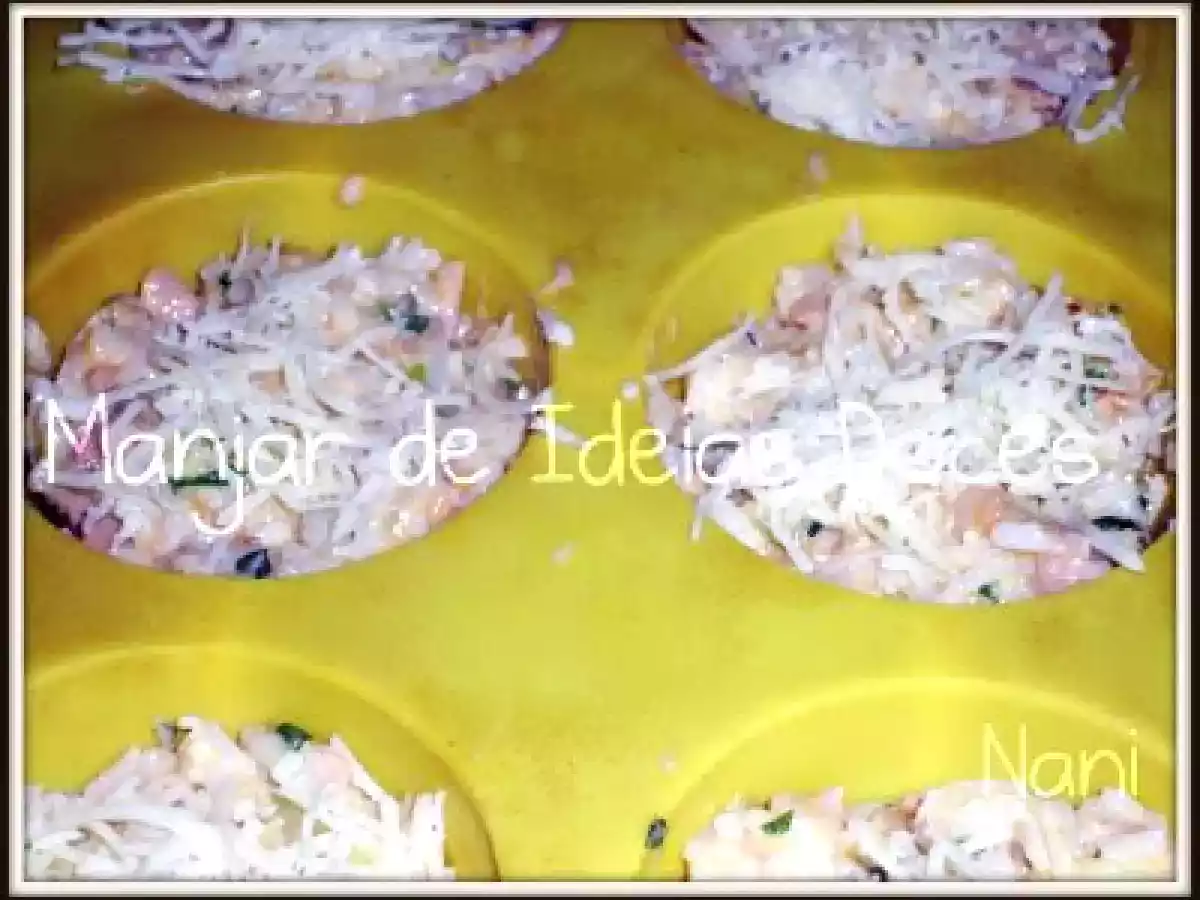 Bolos de Arroz com Atum no Forno