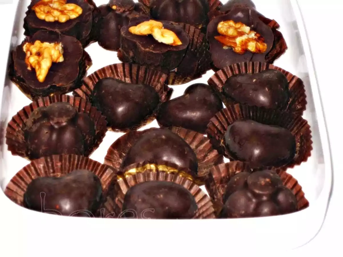 Bombons de Chocolate e Noz - foto 3