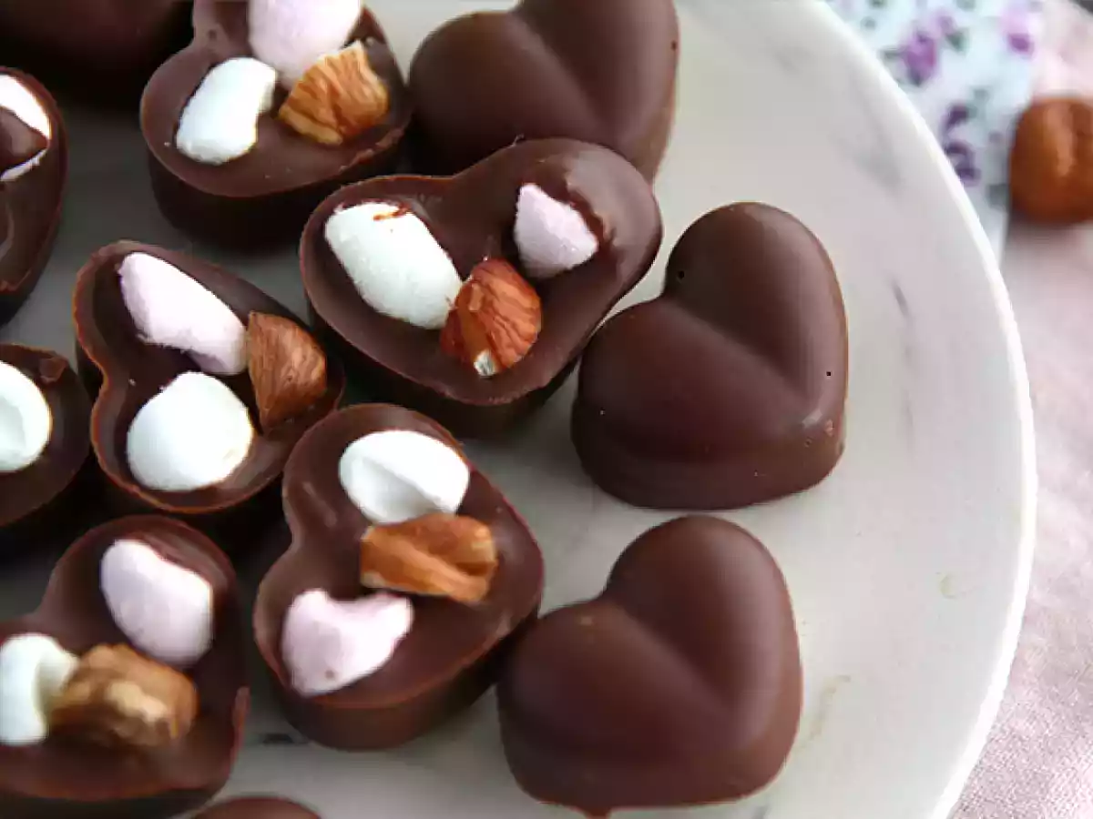 Bombons de marshmallows e avelã - foto 2