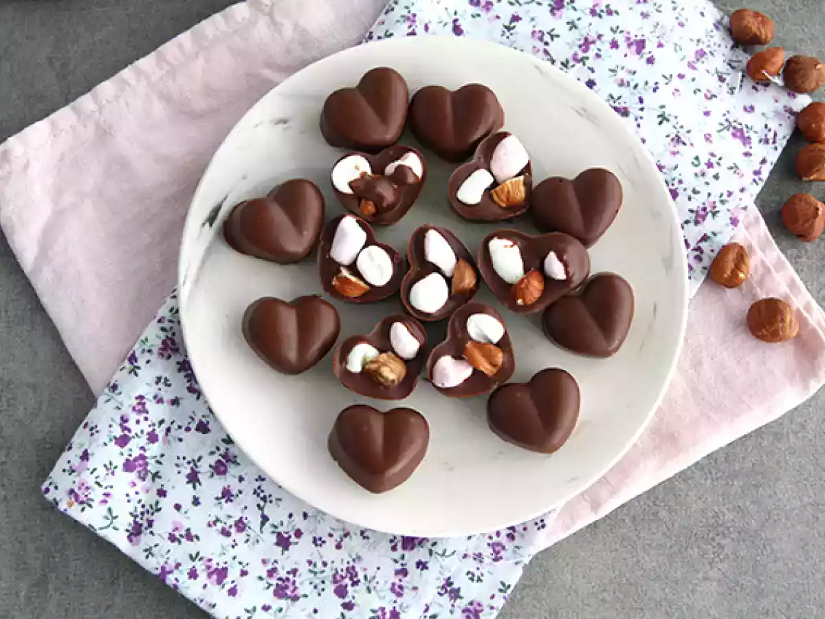 Bombons de marshmallows e avelã - foto 3
