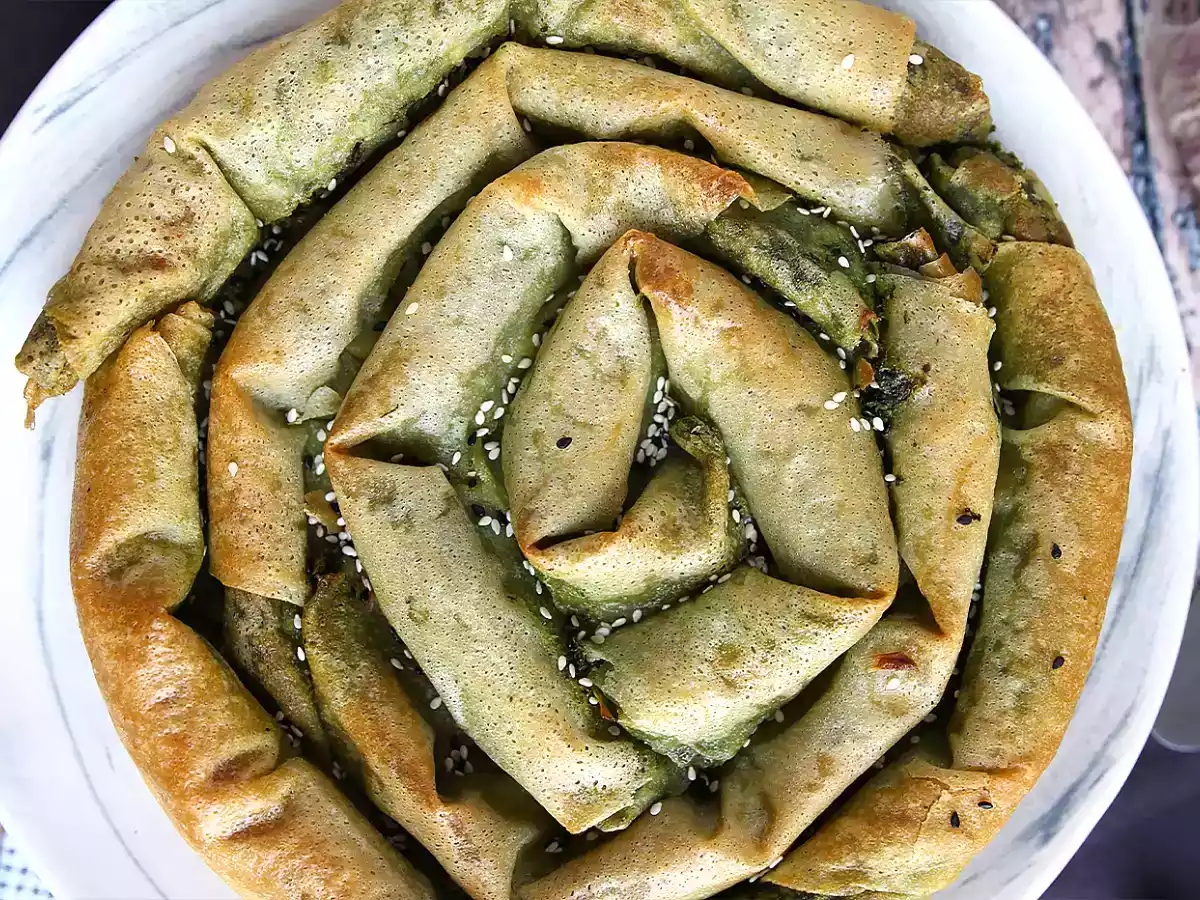 Börek, a tarte salgada turca de espinafre e queijo - foto 4