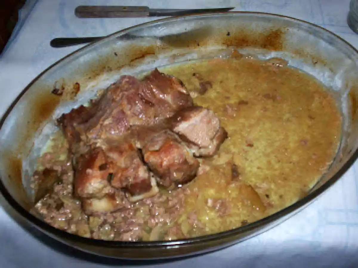 BORREGO ASSADO NO FORNO