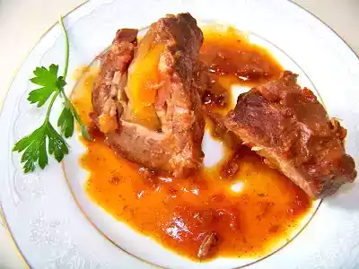 Bracciola ou bife à rolê