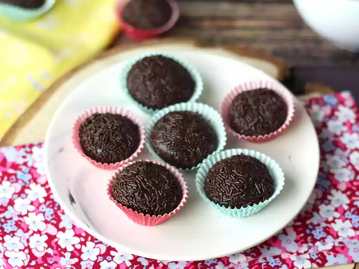 Brigadeiro Whey fit: saudável, rico em proteína e sem culpa! - foto 5