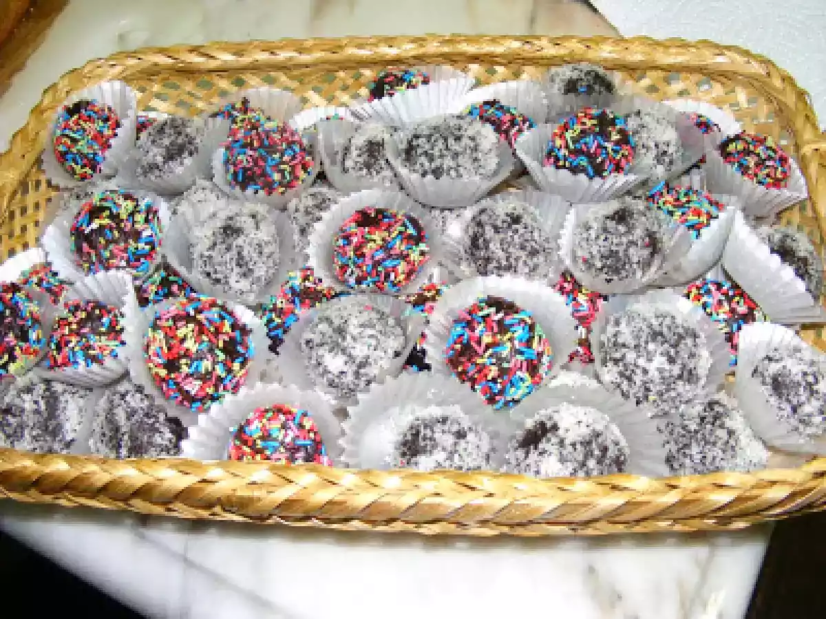 Brigadeiros de Chocolate e Coco da Cris - foto 2