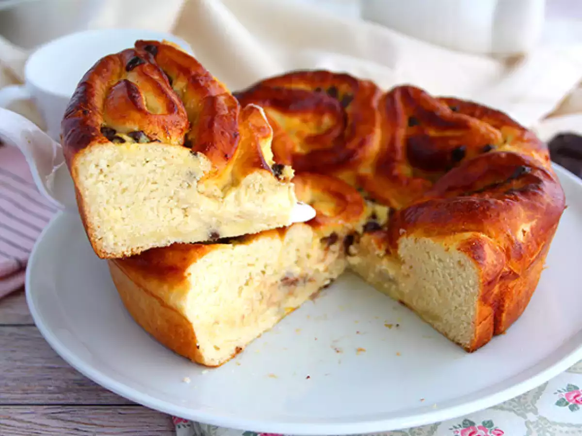 Brioche chinês ou Flor de Brioche - foto 3
