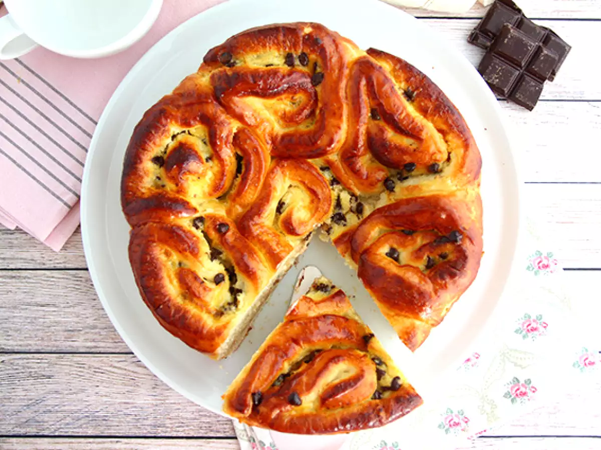 Brioche chinês ou Flor de Brioche - foto 4