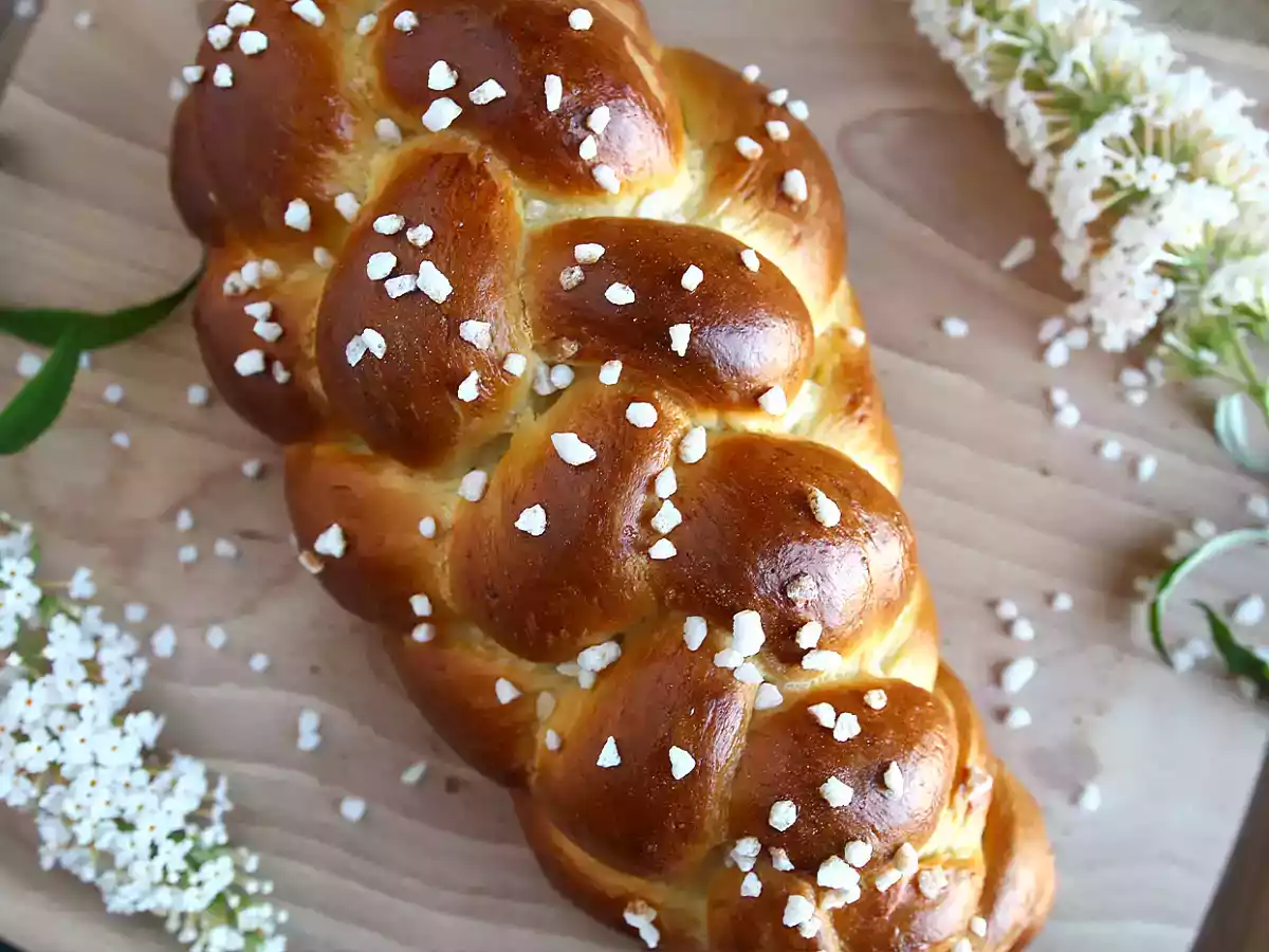 Brioche trançada com 8 fios - foto 2
