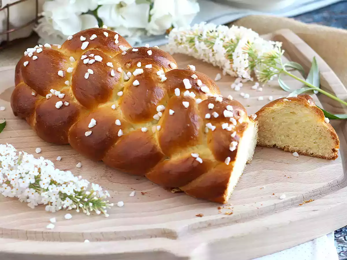 Brioche trançada com 8 fios - foto 3