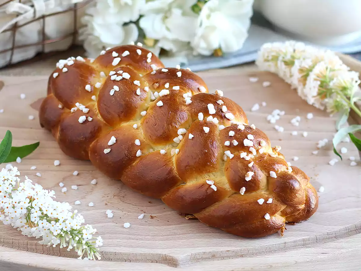 Brioche trançada com 8 fios - foto 4