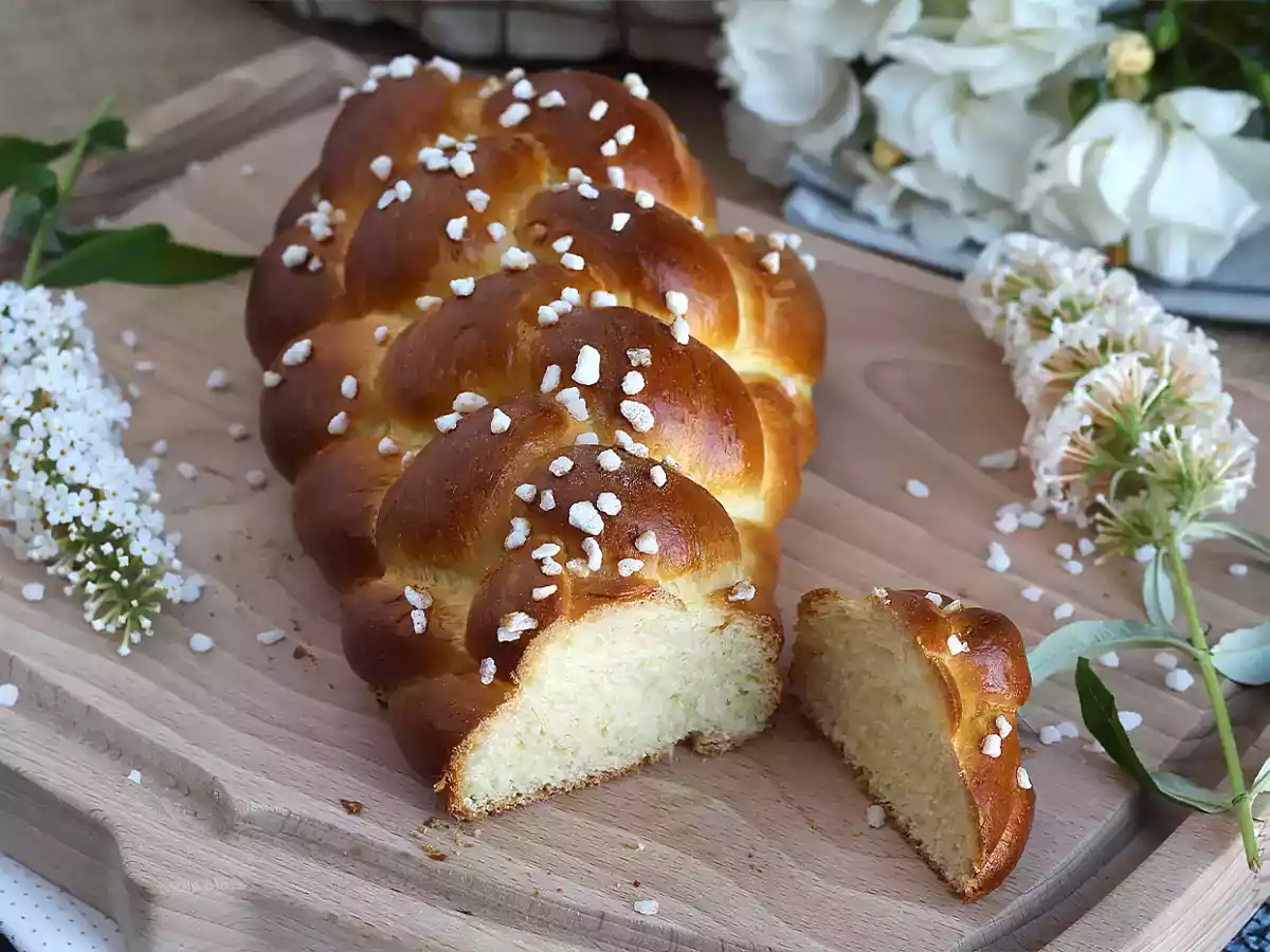 Brioche trançada com 8 fios - foto 5