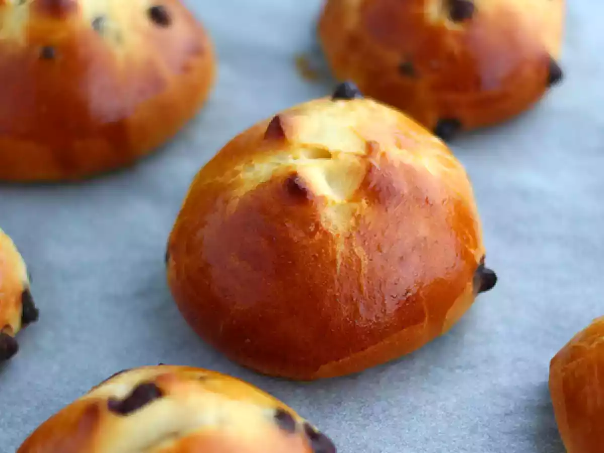 Brioches de chocolate - foto 2