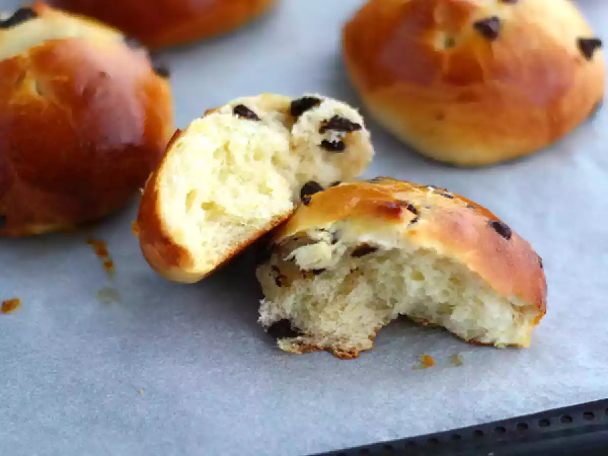 Brioches de chocolate - foto 3