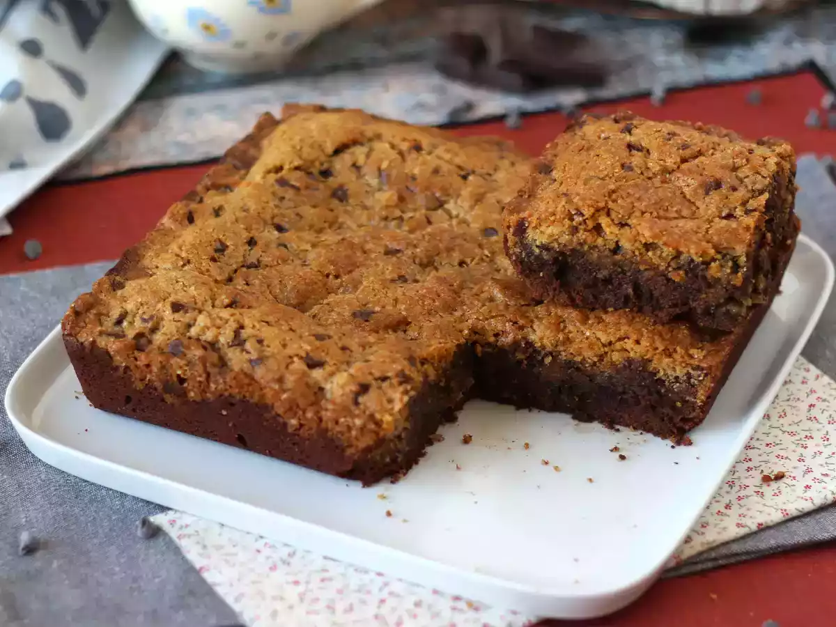 Brookies, a receita do Brownie com cookies - foto 5