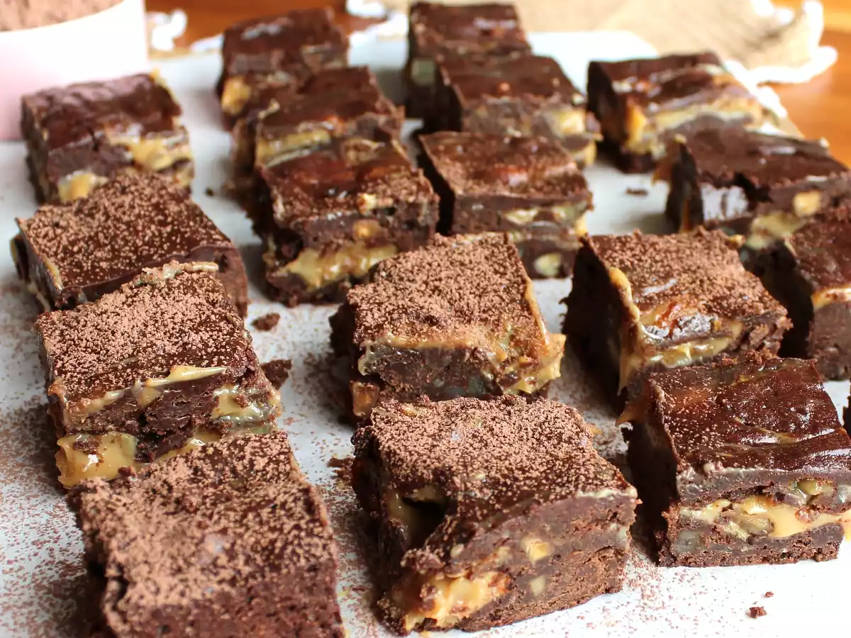 Brownie com Marron-Glacé e Dulce de Leche - foto 2