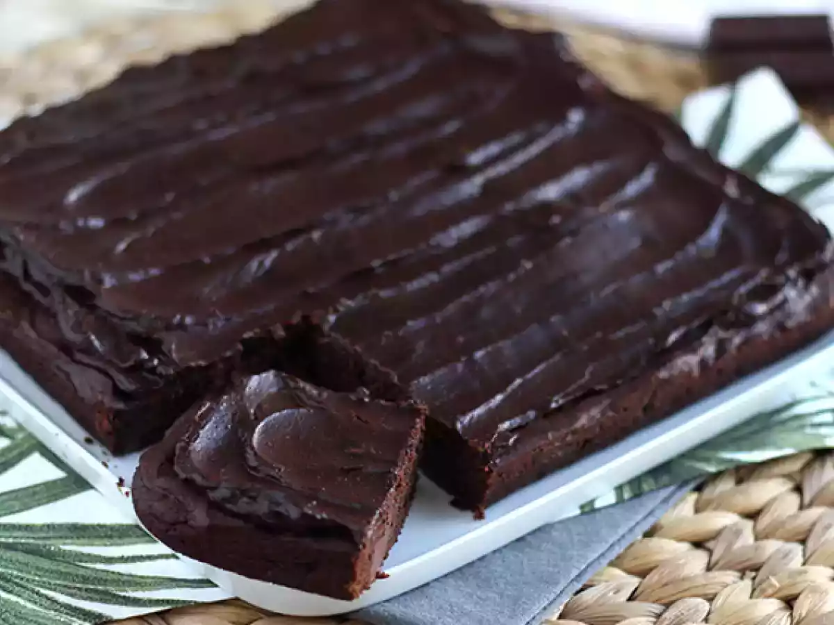 Brownie de abacate e chocolate - foto 6