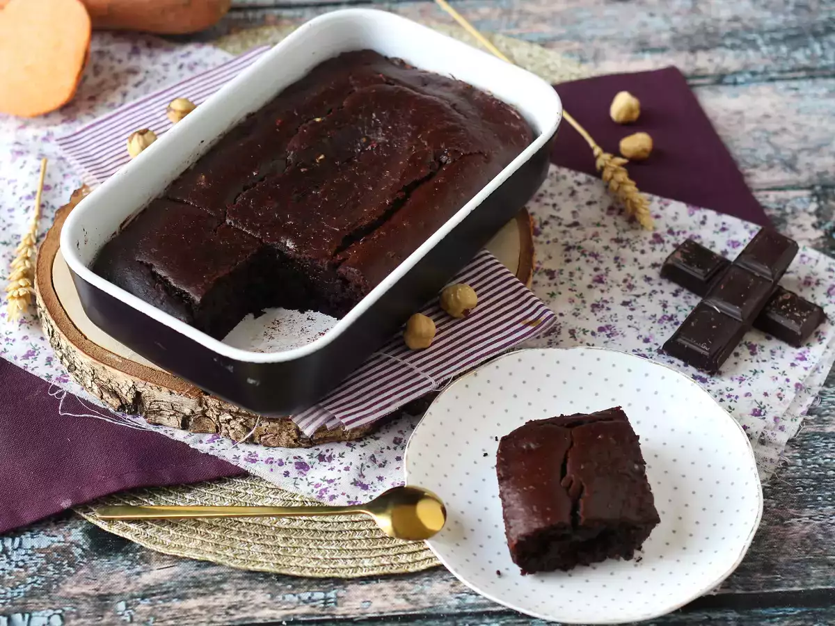 Brownie de batata-doce sem manteiga nem óleo - foto 6