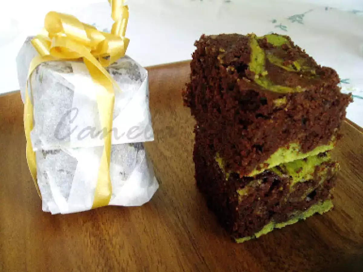 Brownie de chá verde e chocolate - foto 2