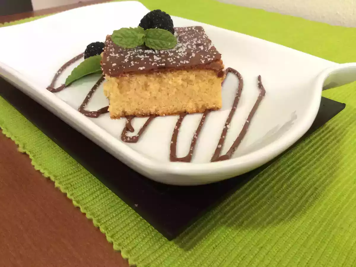 Brownie de Chocolate Branco (Blondies)
