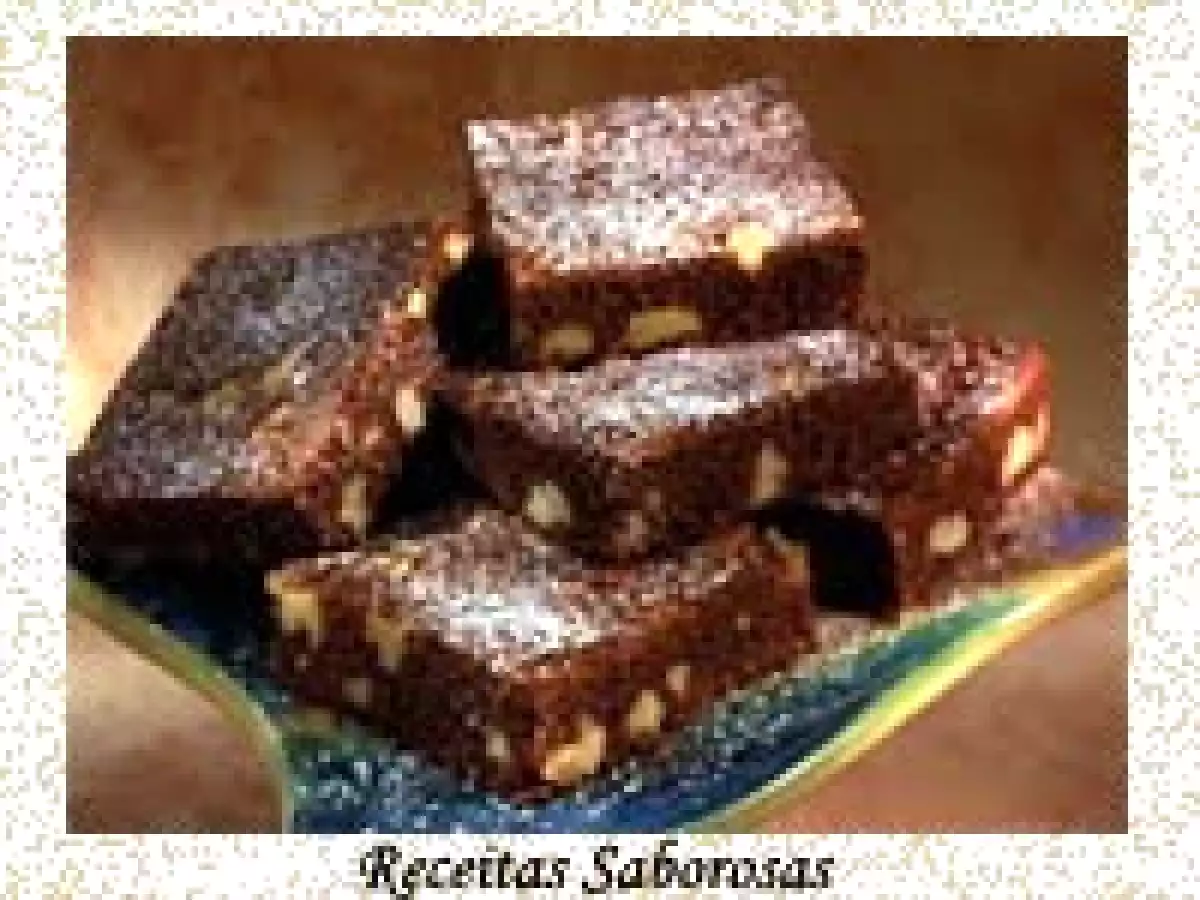 Brownie de Chocolate e Nozes