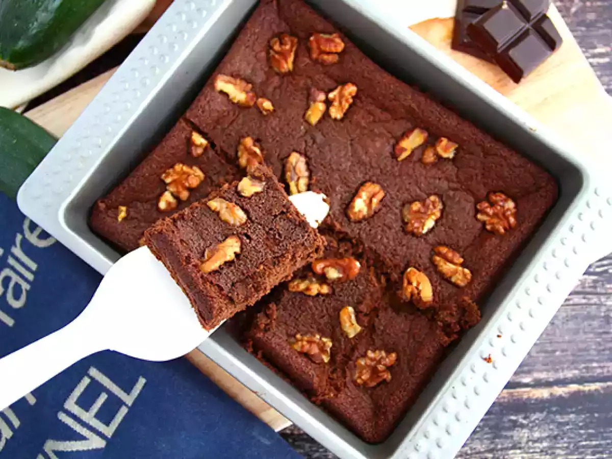 Brownie de curgetes (abobrinhas) - foto 2