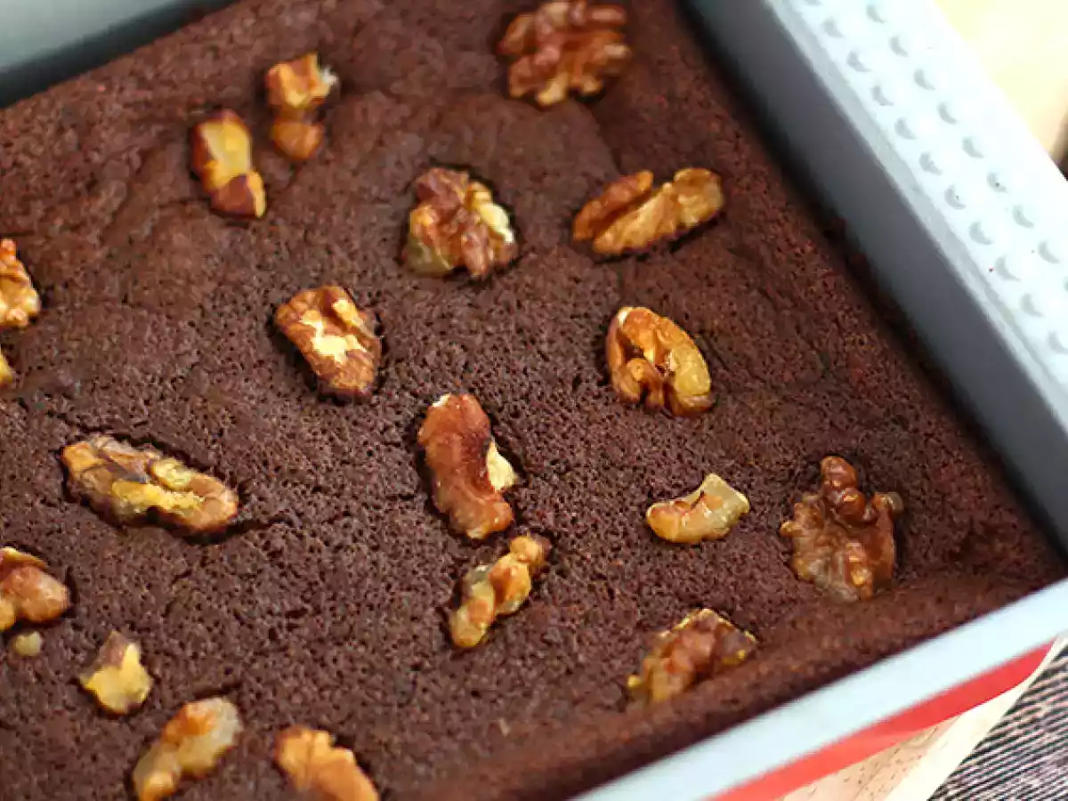Brownie de curgetes (abobrinhas) - foto 4
