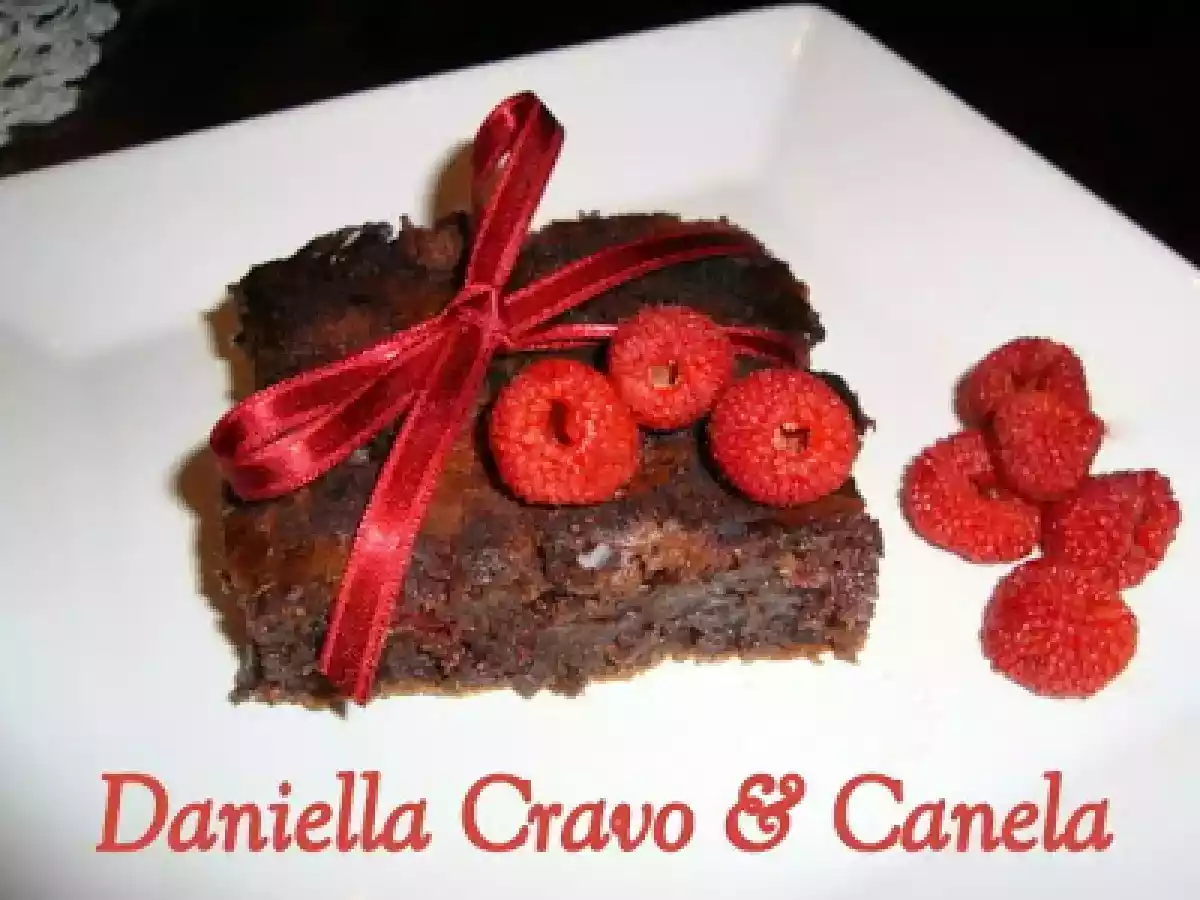 Brownie de Framboesa