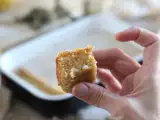 Brownie de limão e aveia com cobertura de glacê, foto 2