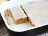 Brownie de limão e aveia com cobertura glacê, foto 3