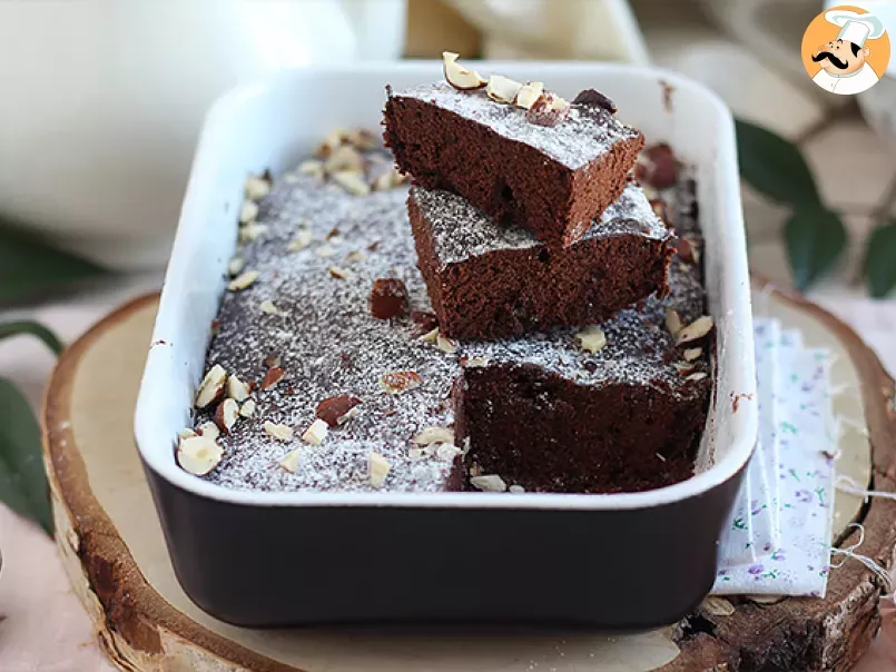 Brownie no microondas (bolo de chocolate ultra rápido) - foto 2