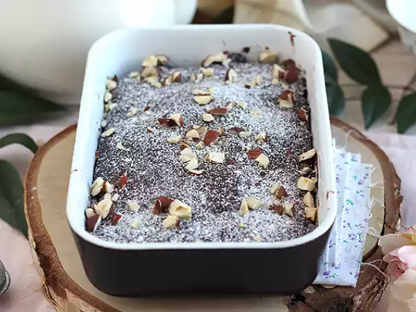 Receita Brownie no microondas (bolo de chocolate ultra rápido)