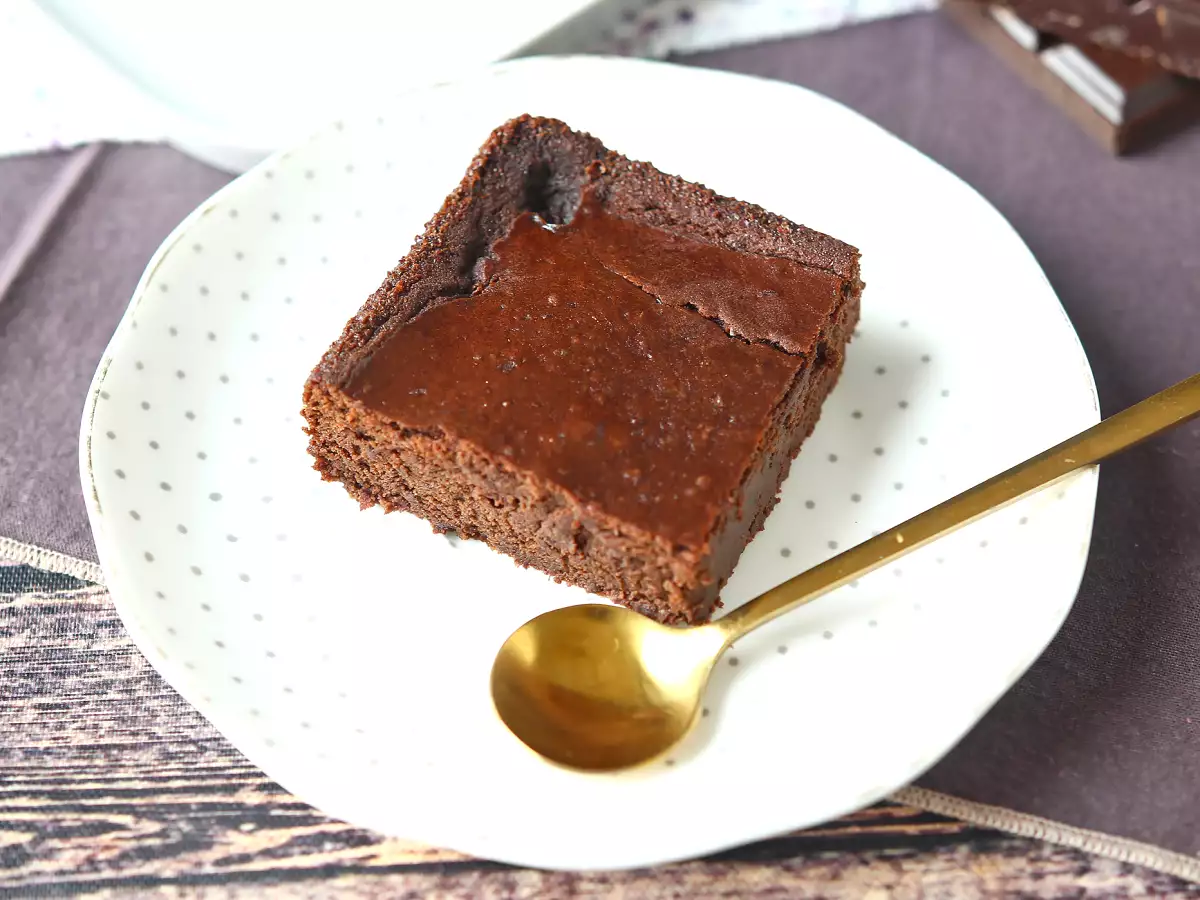 Brownie proteico de chocolate e feijão-vermelho - foto 3