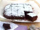 Brownie vegano, sem ovos, nem leite, foto 1