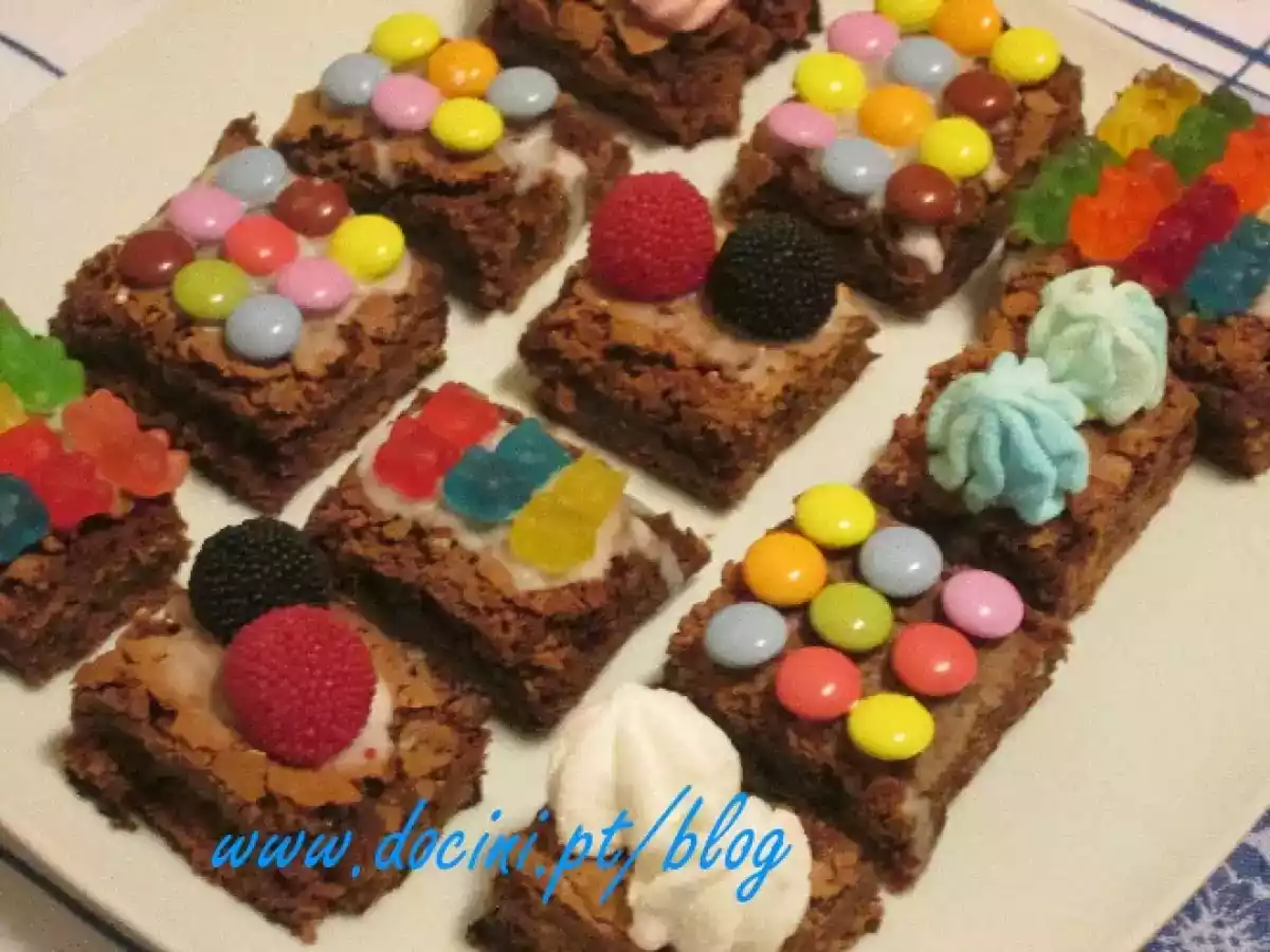 Brownies Coloridos