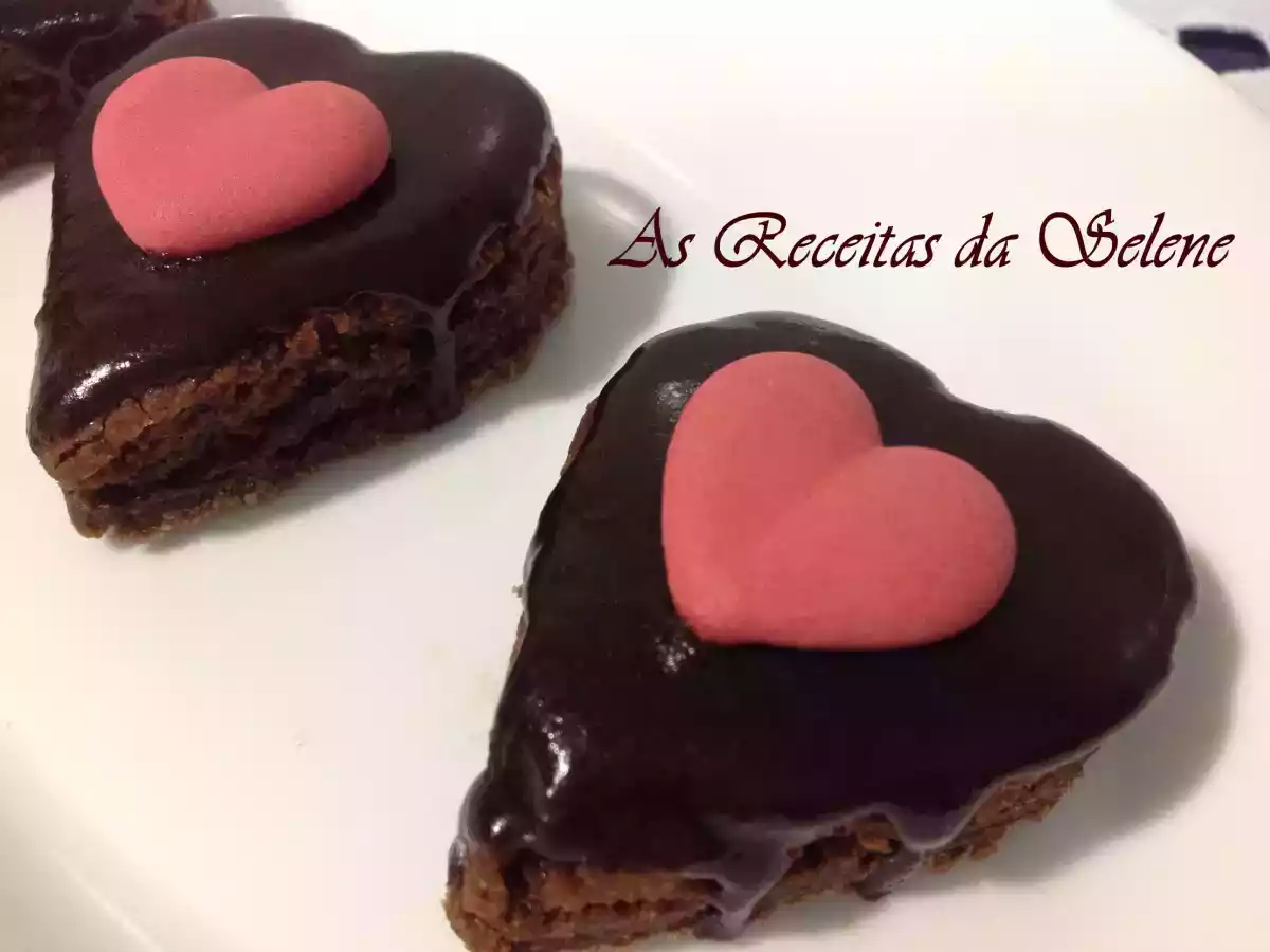 Brownies Coração