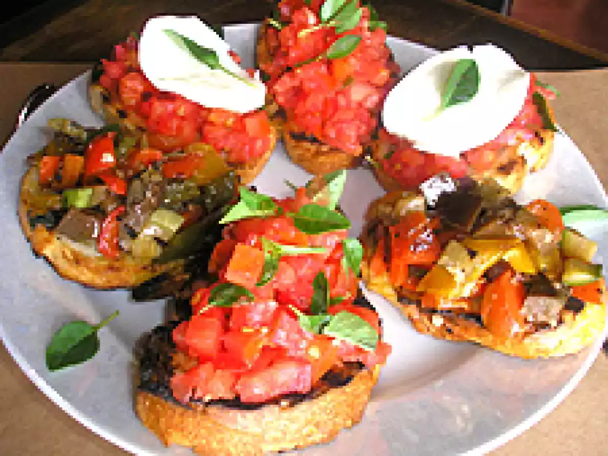Bruschetta (3 versões)
