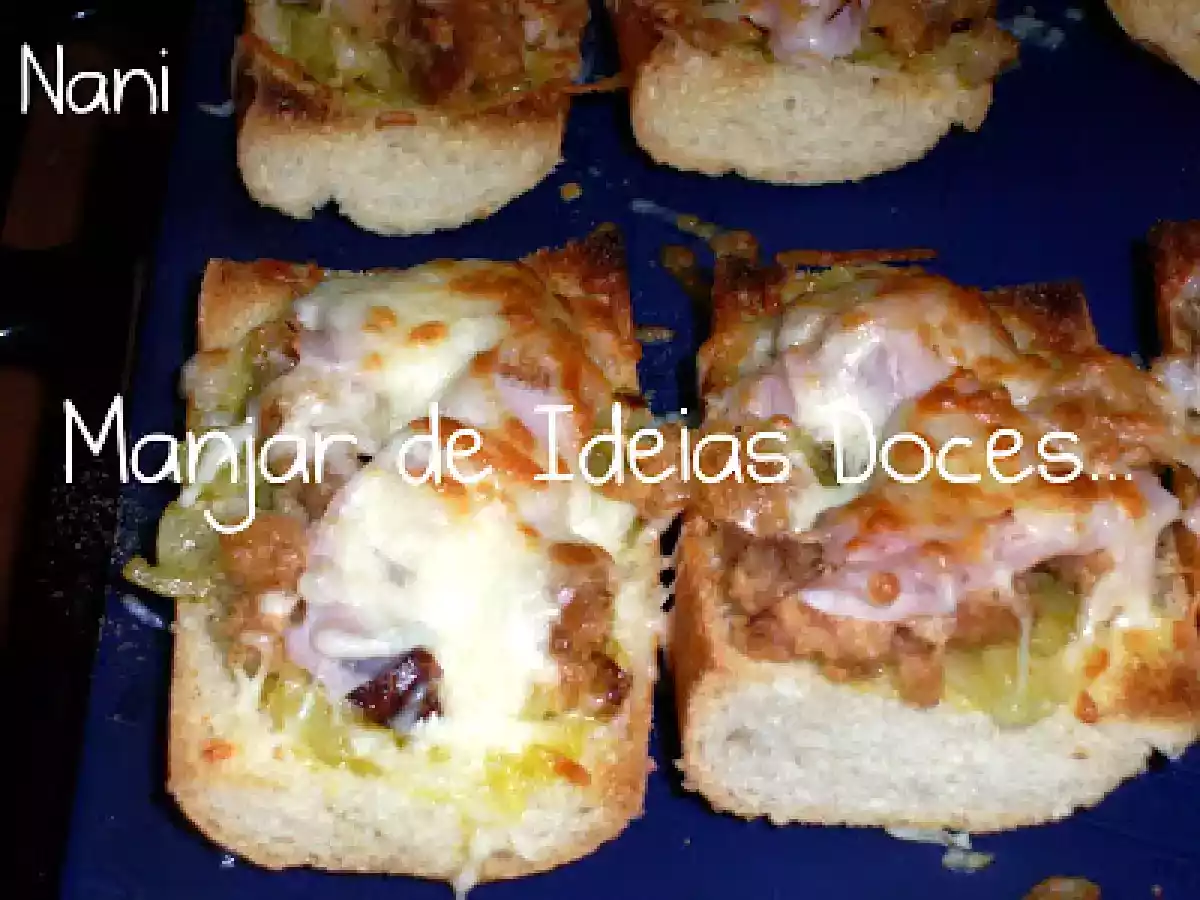 Bruschetta com Alheira