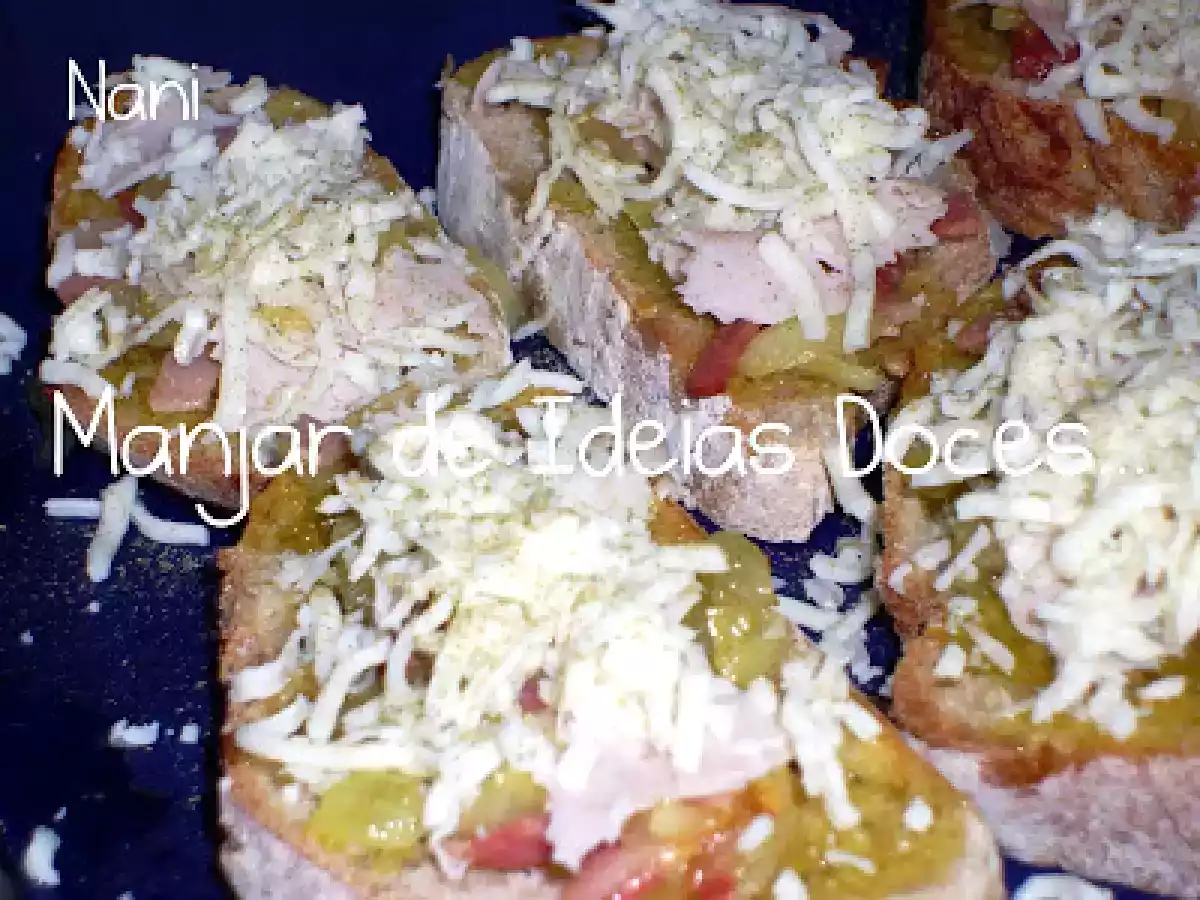 Bruschetta com Bacon e Fiambre de Perú - foto 2