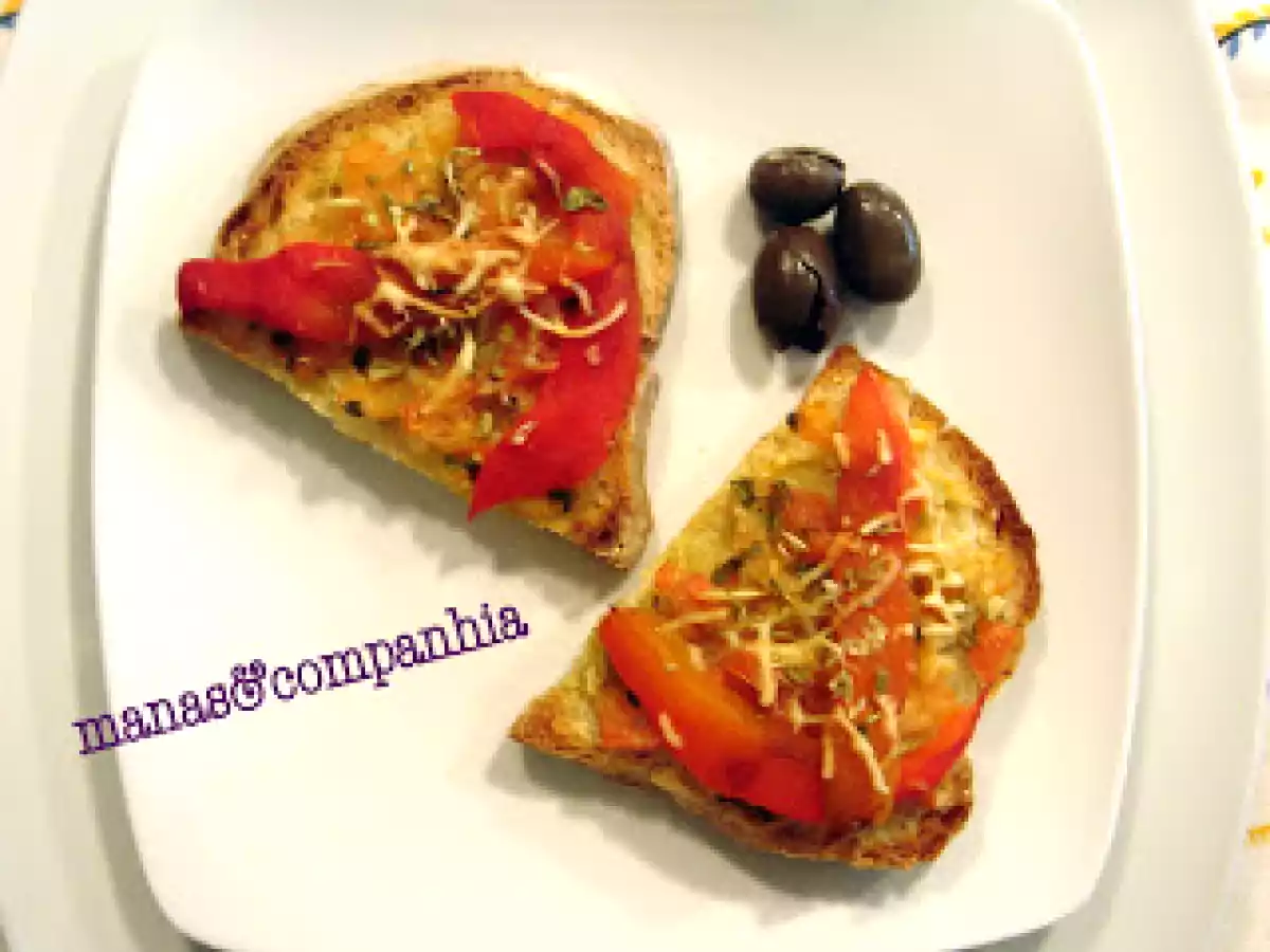 Bruschetta com pimentos assados (isa) - foto 5